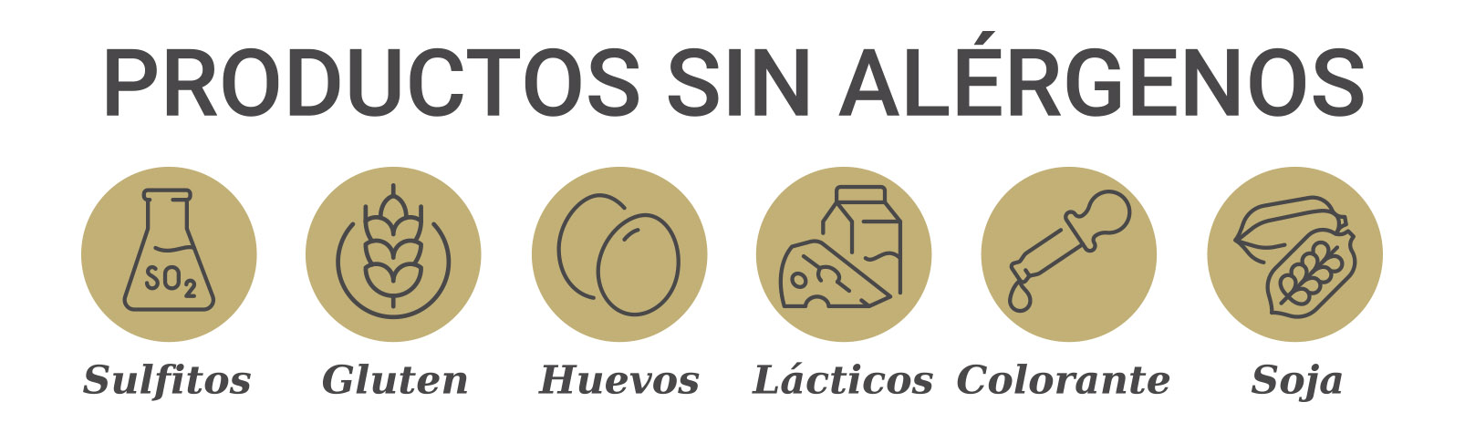 productos sin alérgenos Farnés Vallors